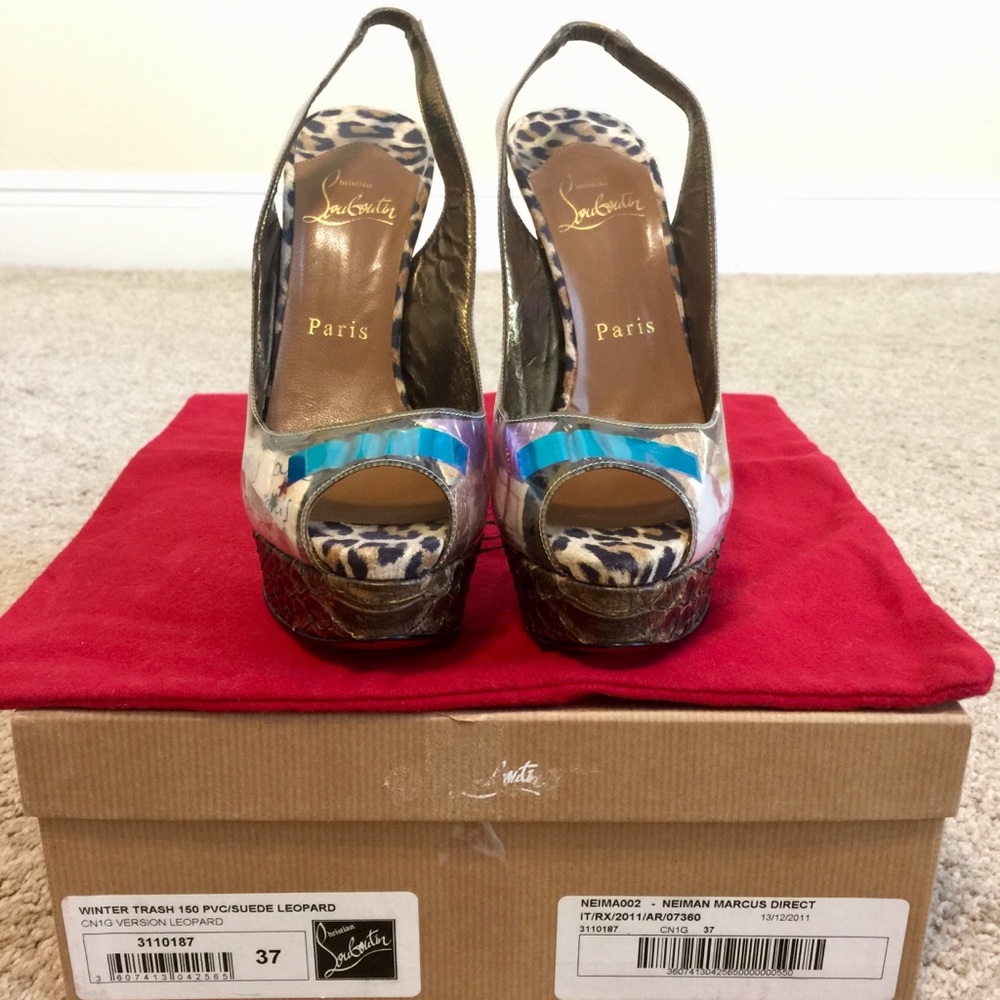 Christian Louboutin Winter Trash Heel 👠 (*Size 7) - Picture 2 of 8